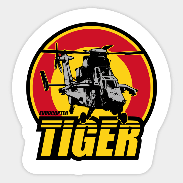 Spanish Army Eurocopter Tiger Sticker by Firemission45